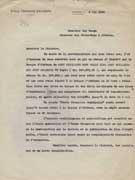 MACED 1-1935-1936 : Lettre adressée par R. Demangel, directeur de l'EFA, à L. MacVeagh, ministre des États-Unis en Grèce, 4 mai 1936.