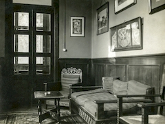 Le salon de l'EFA en 1935. Το σαλόνι της Γαλλικής Σχολής το 1935. / P. Guillon, EFA FPArch I 2