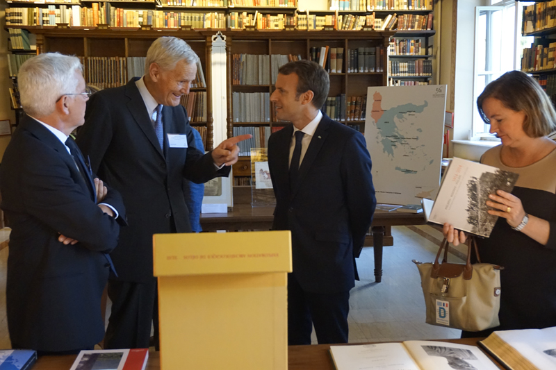 Visite du Président de la République française © EFA, E. Miari