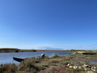 Delta de l’Hèbre, vue vers Ainos et Samothrace / EFA, A. Dan