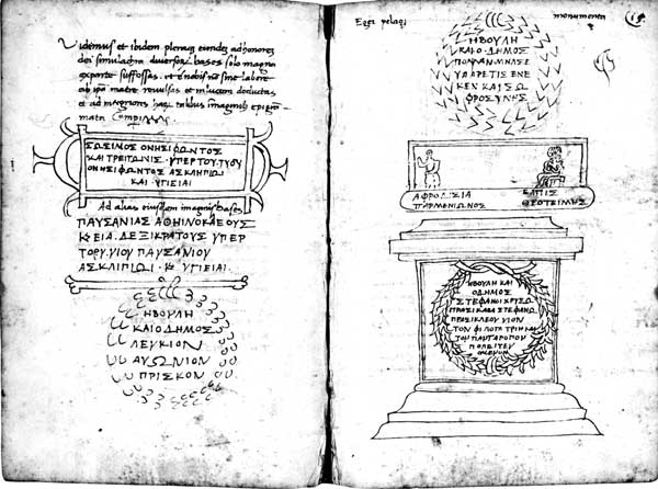 Les inscriptions de Sparte dans les manuscrits de l’abbé Fourmont