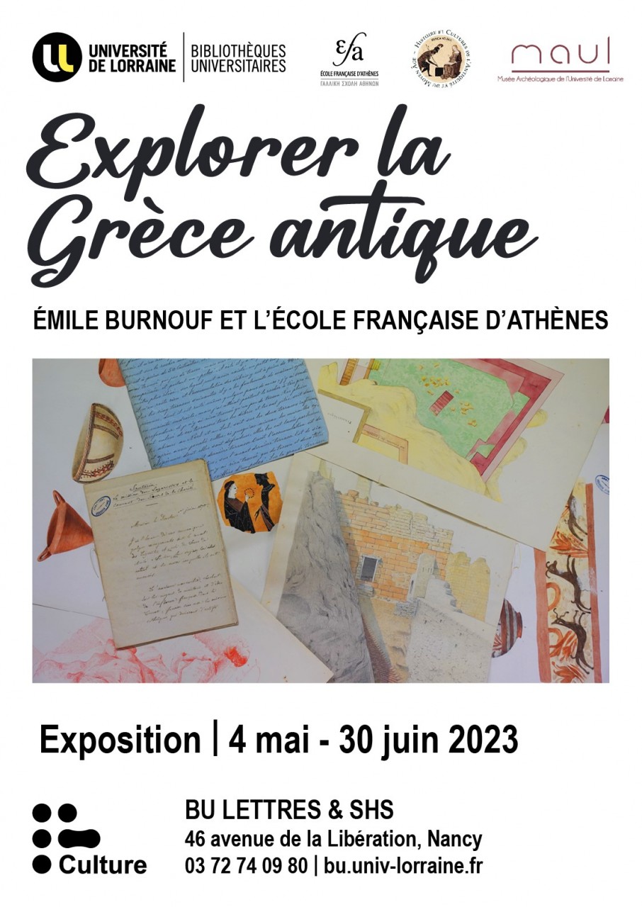 Exposition Émile Burnouf et l'École française d'Athènes